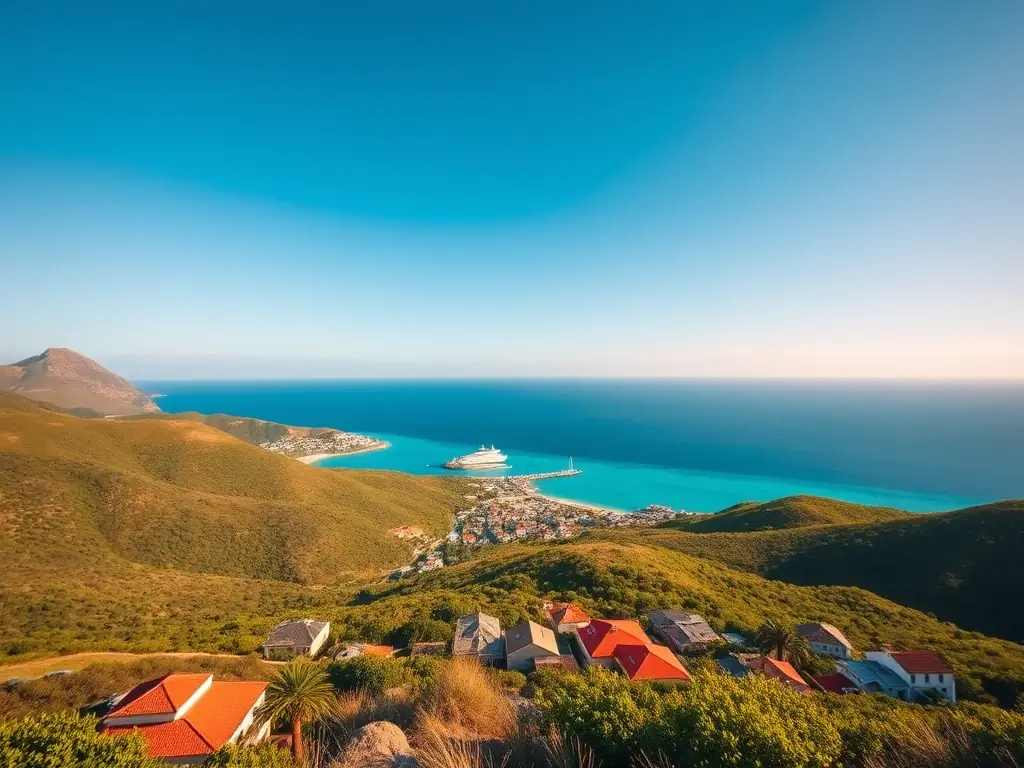 A scenic aerial view of the Saintes region captured during a discovery flight offered by AERO CLUB DE SAINTES, showcasing the beauty of the landscape from a unique perspective.